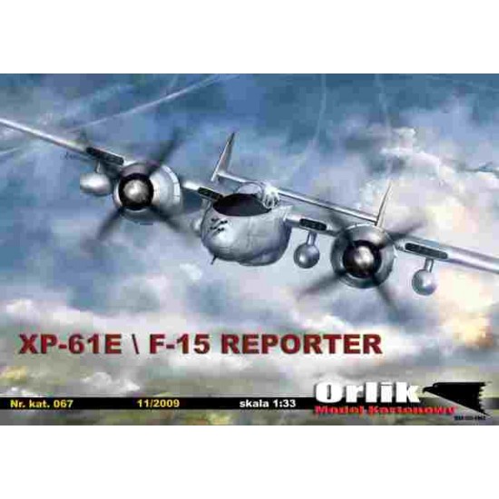 067K. XP-61E/ F-15 Reporter  (kreda)