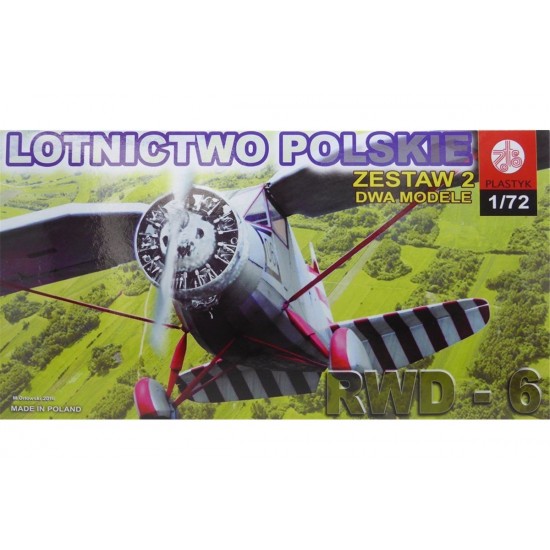 Zestaw nr 2 - Lotnictwo Polskie PZL P.11c & RWD-6