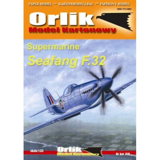 010.  Supermarine Seafang F.32