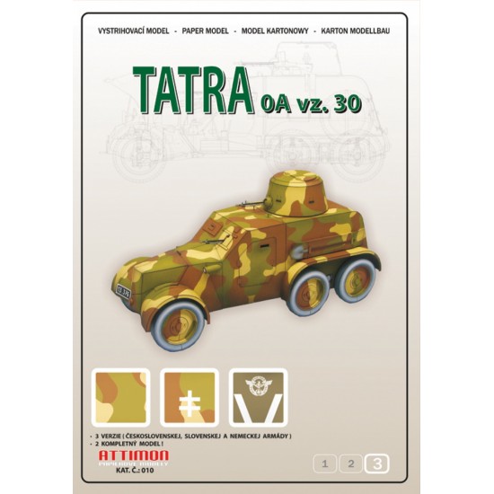 Tatra OA vz.30 - 2 modele