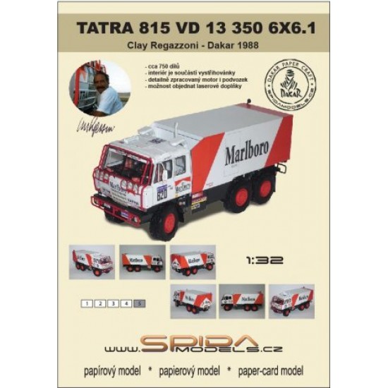 TATRA 815 VD 13 350 6X6.1 Clay Regazzoni 1988