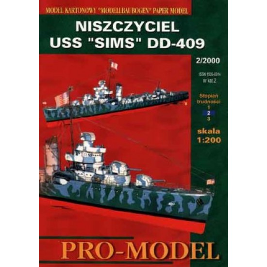 Niszczyciel USS Sims DD-409