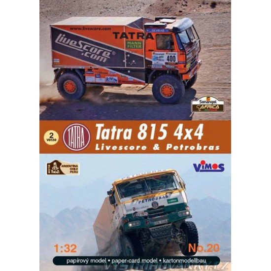 Tatra 815 4x4 Livescore & Petrobras 2012