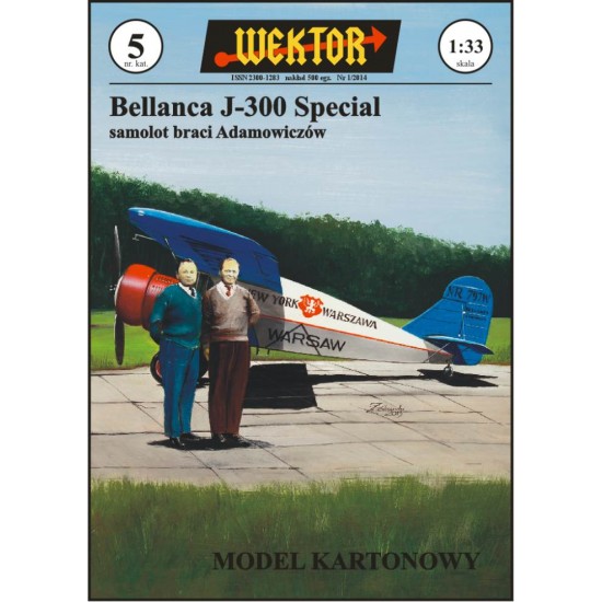 Bellanca J-300 Specjal samolot braci Adamowiczów